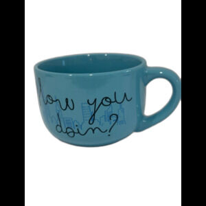 Friends TV Series "  How you doing" Oversized 24oz. Graphic Ceramic Soup Mug